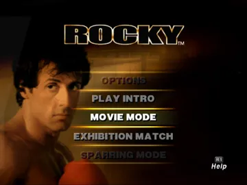 Rocky screen shot title